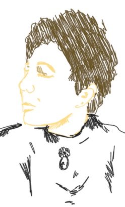 Retrato de Indygena do Ypiranga (Ana Luísa de Azevedo Castro), escritora catarinense