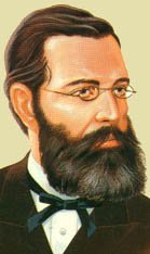 Retrato de José de Alencar, escritor brasileiro, autor de O Guarani e Iracema