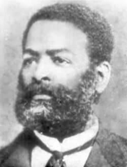 Retrato de Luís Gama, advogado autodidata, jornalista e poeta abolicionista brasileiro