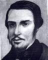 Retrato de Álvares de Azevedo, poeta ultrarromântico brasileiro, autor de Lira dos Vinte Anos