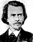 Retrato de Fagundes Varela, poeta brasileiro, autor do Cântico do Calvário