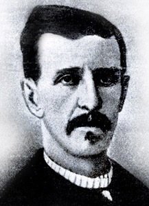 Retrato de Júlio Ribeiro, filólogo, gramático e romancista brasileiro, autor de A Carne