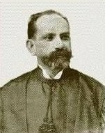 Retrato de Inglês de Sousa, romancista paraense, introdutor do Naturalismo no Brasil