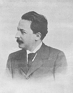 Retrato de Afonso Celso, poeta, historiador e político brasileiro