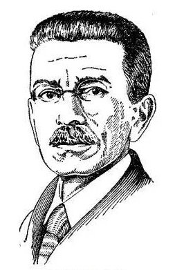 Retrato de Coelho Neto, escritor brasileiro, o Príncipe dos Prosadores