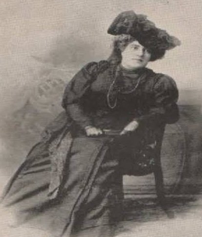 Retrato de Andradina de Oliveira, escritora, jornalista e feminista gaúcha
