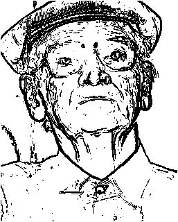 Retrato de Bernardo Élis, escritor goiano, único membro da Academia Brasileira de Letras nascido em Goiás