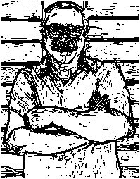 Retrato de João Ubaldo Ribeiro, romancista baiano, autor de Viva o povo brasileiro